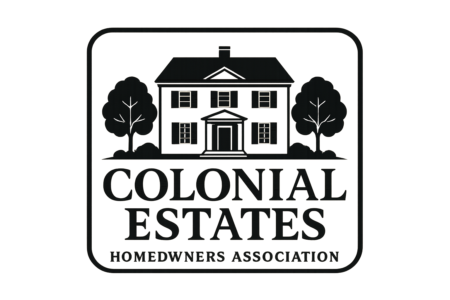 Colonial Estates HOA logo